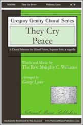 They Cry Peace SATB choral sheet music cover